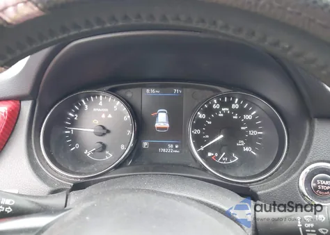 2018 Nissan Rogue Sv из США, поврежденный, VIN 5N1AT2MV4JC704176